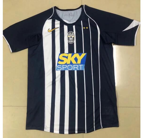 2004-05 Juventus Retro Away Kit Soccer Jersey